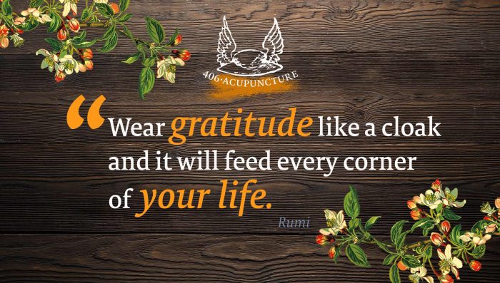 Acupuncture Gratitude Quote Rumi